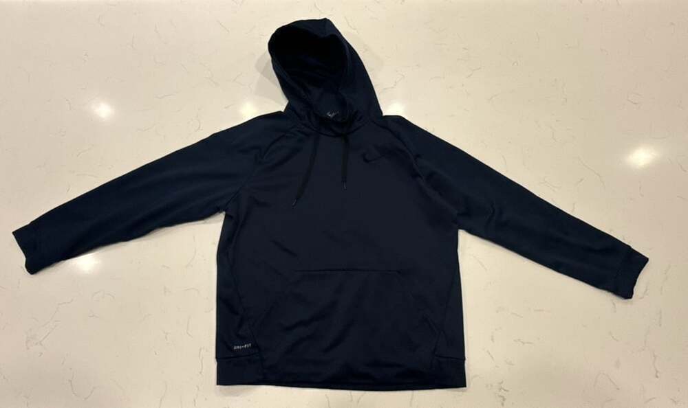 Nike Dri-Fit Hoodie Size L Blue